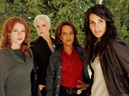 Aubrey Dollar, Laura Harris, Paula Newsome, Angie Harmon, Women's Murder Club Aubrey Dollar, Laura Harris, Paula Newsome, Angie Harmon, Women's Murder Club